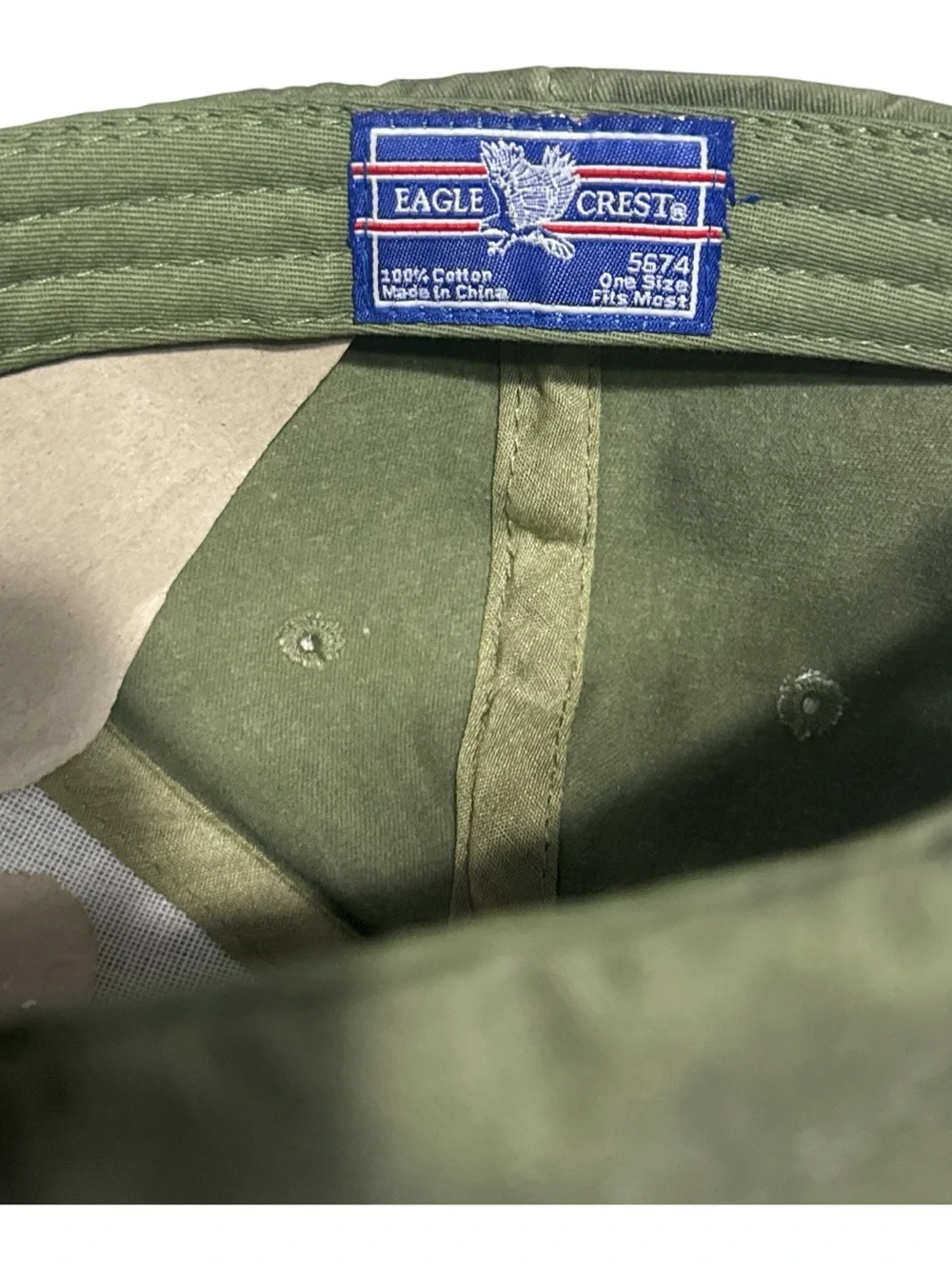 Lead Delivery System Embroidered Olive Baseball Cap